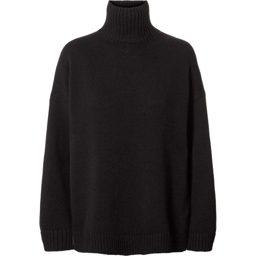 GAI + LISVA MANDIE LAMBSWOOL JUMPER BLACK